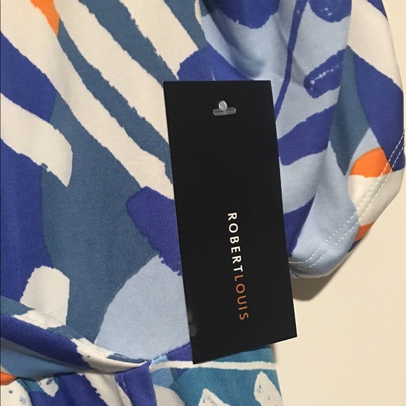 Robert Louis Floral Top Size Large -NEW! - Picture 3 of 5